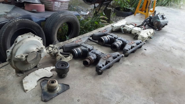 อุปกรณ์เครื่องv8 หม้อน้ำ สำหรับเรือ