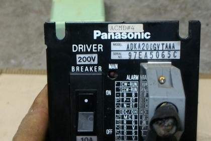 AC  SERVO  DRIVE  UNIT ชุดสั่งขับมอเตอร์เวอร์โว ยี่ห้อ Panasonic ทนกระแสได้ 10 A.