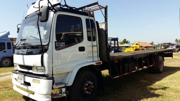 หกล้อ อีซูซุ DEGA195ปี45 แอร์ ทิฟฟี พ.เวอร์ พื้นเรียบ ยาว7.20ม สภาพดีพร้อมใช้ ทะเบียนพร้อมโอน