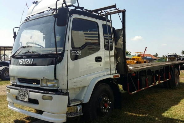 หกล้อ อีซูซุ DEGA195ปี45 แอร์ ทิฟฟี พ.เวอร์ พื้นเรียบ ยาว7.20ม สภาพดีพร้อมใช้ ทะเบียนพร้อมโอน