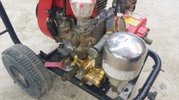 นำเข้าจากญี่ปุ่น ปั๊มฉีดน้ำแรงดันเก่าญี่ปุ่น ARIMITSU รุ่น KF24G-X   ขนาด 2.4 แรง สภาพดี