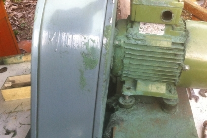 ชุดมอเตอร์ SEMCO ดูด-เป่า ลมขนาด 1 แรงม้า ของเยรมัน ใช้ไฟ 3 เฟส 220/380 V.รอบการทำงาน  2850 รอบต่อนาที