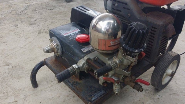 ปั๊มฉีดน้ำแรงดันเก่าญี่ปุ่น MARUYAMA  รุ่น MS310 ขนาด 4 แรง สภาพดี เครื่องพร้อมใช้งาน