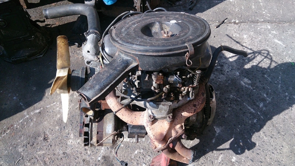 ขายเครื่องยนต์เบนซินขับหลัง Toyota 4K