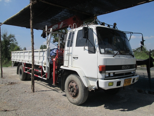 ISUZUร๊อคกี้165.ติดเครนยูนิด5ตัน5ปลอกช่วงยาว7,20เมตร.สภวพสวยมาก.ราคา.950,000.