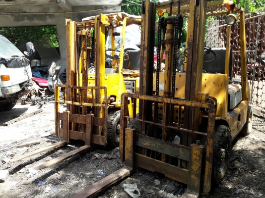 ขาย 2 คัน KOMATSU FD15 เครื่องดีเซล รถนอกญี่ปุ่น มีใบอินวอย