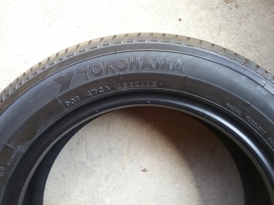 ยางYOKOHAMA 185 60R15ลงพื้นกลางปี2015 สภาพสวยมากๆ คุ้มสุดใช้อีกนาน ยางYOKOHAMA 185 60R15ลงพื้นกลางปี2015 สภาพสวยมากๆ คุ้มสุดใช้อีกนาน