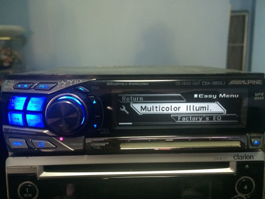 Alpine CDA-9855J 24Bit 4V รุ่นใหญ่ MP3 CD ปรีเอ้า3ชุด HDD1ชุด CROSSOVERในตัว กราฟฟิกหน้า ปุ่มเลื่อนสัมผัส กล่องไฟ4V เปลี่ยนสีไฟปุ่มได้ มือ2 ญี่ปุ่น Alpine CDA-9855J 24Bit 4V รุ่นใหญ่ MP3 CD ปรีเอ้า3ชุด HDD1ชุด CROSSOVERในตัว กราฟฟิกหน้า ปุ่มเลื่อนสัมผัส กล่องไฟ4V เปลี่ยนสีไฟปุ่มได้ มือ2 ญี่ปุ่น