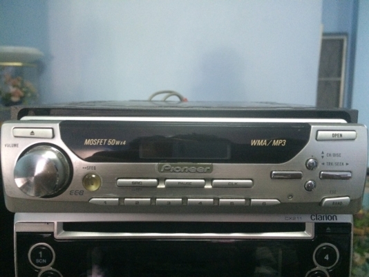 Pioneer DEH-P8450MP รุ่นท็อป 24Bit หน้าไฟฟ้า2ชั้น MP3 CD FMคลื่นไทย EQ12แบน Crossoverในตัว กราฟฟิกหน้าจอ หน้าจอไฟฟ้า สภาพสวย ลูกเล่นเยอะ ปรีเอ้า3ชุด มือ2