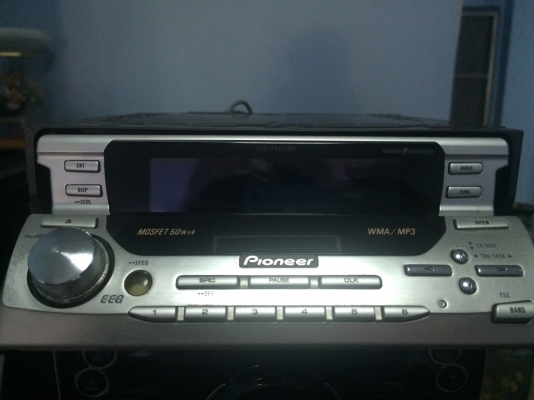 Pioneer DEH-P8450MP รุ่นท็อป 24Bit หน้าไฟฟ้า2ชั้น MP3 CD FMคลื่นไทย EQ12แบน Crossoverในตัว กราฟฟิกหน้าจอ หน้าจอไฟฟ้า สภาพสวย ลูกเล่นเยอะ ปรีเอ้า3ชุด มือ2