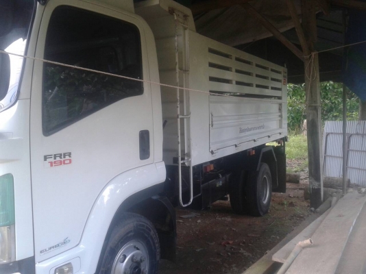 ขายรถบรรทุก 6 ล้อดัมพ์ ISUZU FRR 190 แรงม้าปี 2556 ไมล์ 40000 กม.ราคา 1050000