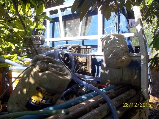 ขายรถเจาะบ่อบาดาล ระบบไฮโดรลิคและอุปกรณ์พร้อม