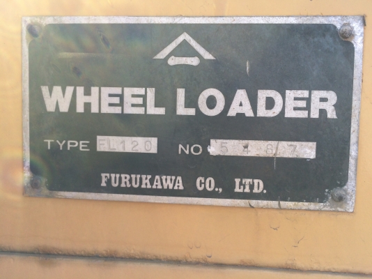 รถตักFURAKAWA FL120 ปั๊มแรง รถมือสองจากนอก