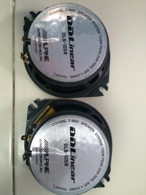 ลำโพง Alpine DLS-105R 2ทาง 4นิ้ว 100W แม่เหล็กก้อนใหญ่มาก ขอบยางยัก โครงหล่อ เสียงกลางแหลมชัด จัดจ้าน มือ2 ญี่ปุ่น ลำโพง Alpine DLS-105R 2ทาง 4นิ้ว 100W แม่เหล็กก้อนใหญ่มาก ขอบยางยัก โครงหล่อ เสียงกลางแหลมชัด จัดจ้าน มือ2 ญี่ปุ่น