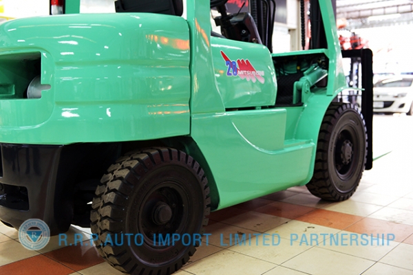 ขายรถโฟล์คลิฟท์มือสอง MITSUBISHI รุ่น FD20-31056 ราคา 235,000 บาท นำเข้าจากประเทศญี่ปุ่น 100\% ไม่เคยใช้งานในประเทศไทย