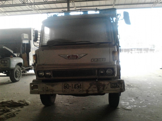 6ล้อกระบะบรรทุก150แรง ปี2524 HINO KR360..คัสซีใหญ่ ยาง900-20 รถสภาพดี พร้อมใช้ เล่มพร้อม