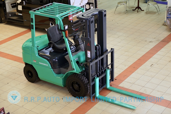 ขายรถโฟล์คลิฟท์มือสอง MITSUBISHI  รุ่น FD25D-51812  ราคา xxx,xxx บาท นำเข้าจากประเทศญี่ปุ่น 100\% ไม่เคยใช้งานในประเทศไทย