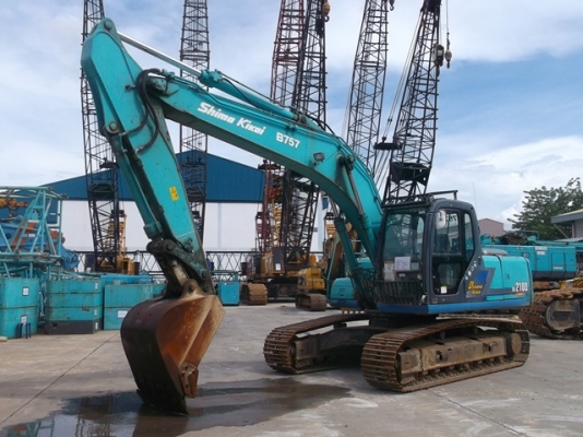 SK200-6 #YN10-39881 รถเก่าญี่ปุ่น ไม่เคยใช้งานในไทย สภาพใช้งานได้ เดิมๆจากญี่ปุ่น ติดต่อ ใหม่ 061-4194022