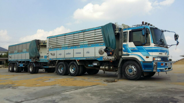 ขายรถพ่วง 22 ล้อ แม่-ลูก กระบะเนียมคอกเกษตรดั้ม HINO PROFIA เครื่อง P11C-320 รถสวยมี.2 พ่วง ราคา.1700000 ต่อรอง สนใจรีบจองด่วน