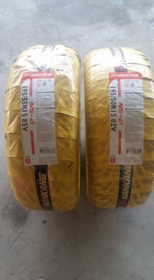ขายยางใหม่ปี15 nankang ns-2 195/50 หรือ 55 r15 สนใจติดต่อ ตาเล็ก ล้อและยาง 081-3747940