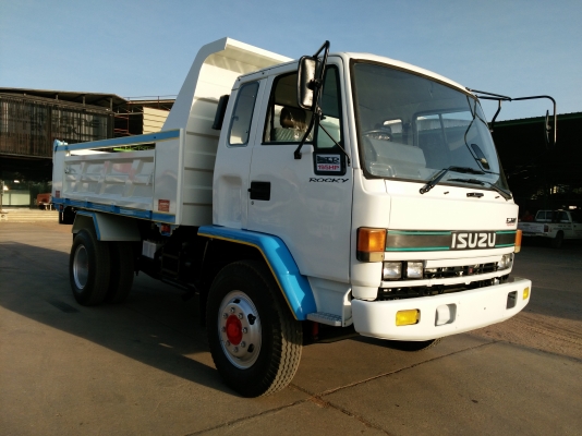 ขาย ROCKY ดั้มพ์ดิน เครื่อง 6BD1 กระบะยาว 4 เมตร กว้าง 2.35 เมตร ยางใหญ่ ช่วงล่างใหญ่ ทำใหม่ทั้งคัน