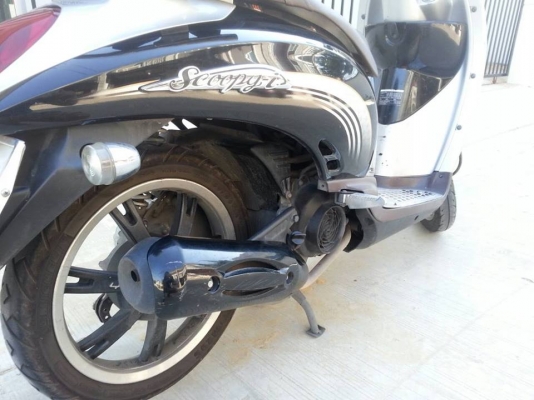 Honda Scoopy i ปี 2554(ทะเบียนสวย 77 ) สีดำเทา รุ่น Prestige guy รถสวยดูดี แนวคลาสสิค Honda Scoopy i ปี 2554(ทะเบียนสวย 77 ) สีดำเทา รุ่น Prestige guy รถสวยดูดี แนวคลาสสิค