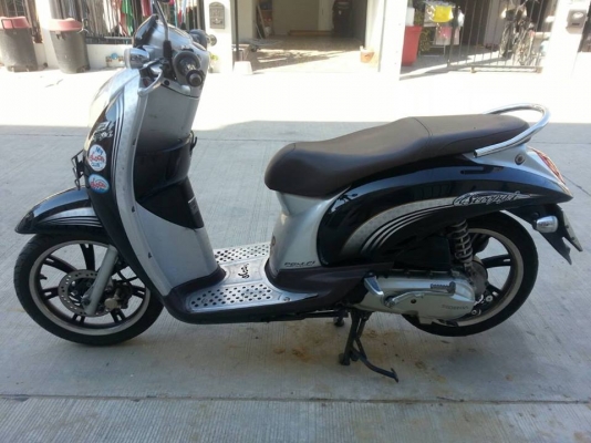 Honda Scoopy i ปี 2554(ทะเบียนสวย 77 ) สีดำเทา รุ่น Prestige guy รถสวยดูดี แนวคลาสสิค Honda Scoopy i ปี 2554(ทะเบียนสวย 77 ) สีดำเทา รุ่น Prestige guy รถสวยดูดี แนวคลาสสิค