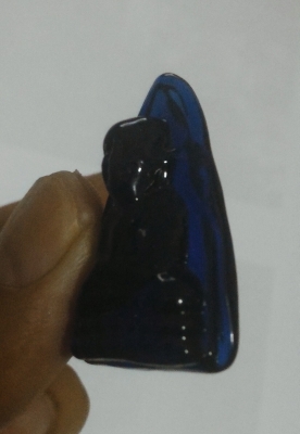 หลวงปู่ทวด แก้วสีน้ำเงิน หายากสุดๆ สวยแปลก ศักดิ์สิทธฺ์