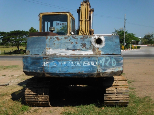 ขายรถขุดแบ็คโคkomatsu pc120-3 สภาพพร้อมใช้งาน