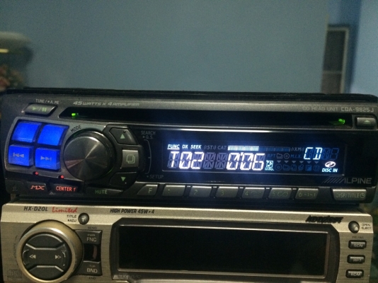 Alpine CDA-9825J CD-RW ปรีเอ้า1ชุด คุมกล่องCD มือ2 ญี่ปุ่น Alpine CDA-9825J CD-RW ปรีเอ้า1ชุด คุมกล่องCD มือ2 ญี่ปุ่น