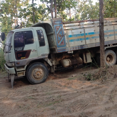 10ล้อดั้ม HINO FM1M เครื่องเดิม220 แรงม้า มีระบบลากพ่วง