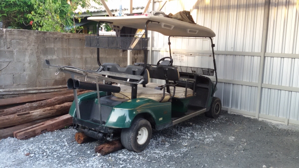 รถกอล์ฟ ราคาถูก ไม่มีที่จอดรถ ขายแล้วค่ะ