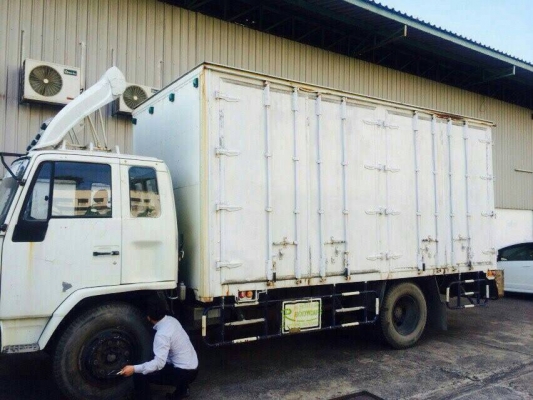 ขายรถ 385,000บ หกล้อ อีซูซุ FSR 11H165ปี35 บรรทุกตู้ 10บาน ช่วงยาว6.50ม สภาพดีเดิมๆสวยพร้อมใช้ ทะเบียนพร้อมโอน