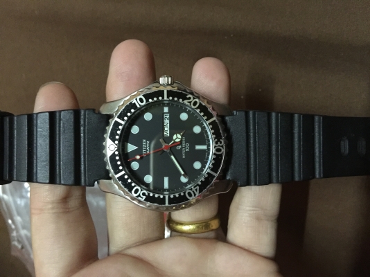 ขาย CITIZEN 6100 หน้าดำน้ำ สวยๆเดิมๆคับ
