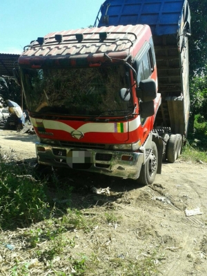 ขาย HINO โปรเฟีย 320 แรง พ่วงแม่ลูก กระบะเนียมดั๊ม