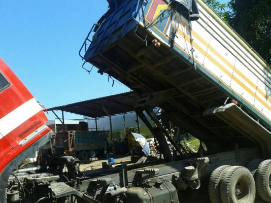 ขาย HINO โปรเฟีย 320 แรง พ่วงแม่ลูก กระบะเนียมดั๊ม