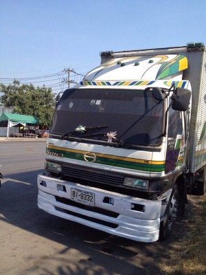 10 ล้อตู้เปียก 195 แรง ปี 2536 HINO FL3HNKA รถสภาพดี พร้อมใช้ รถสวยใช้ได้