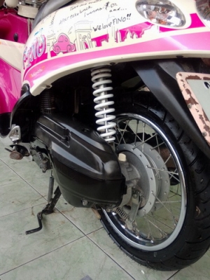 Fino ลายFashion ปารีส สีชมพู-ขาว รถปี55 สวยๆพร้อมเล่มราคาถูกครับ Fino ลายFashion ปารีส สีชมพู-ขาว รถปี55 สวยๆพร้อมเล่มราคาถูกครับ