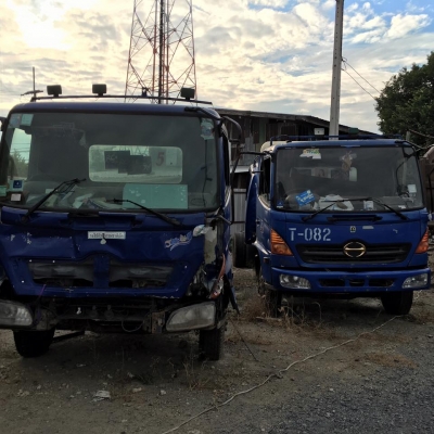 **2คัน 690,000 บ.ต่อรอง/// แพ็คคู่ หัว-คัสซี 6ล้อ HINO MEGA FC4J JO5C-150HP(CNGล้วน)ยูโร-2 ปี46 5.50ม. จำนวน2คัน ตามสภาพ เอกสารเล่มทะเบียน ม.79 **ขาย หัว-คัสซี HINO MEGA FC4J 150แรง CNG ล้วน 6ล้อช่วงยาว 5.50ม. ตามสภาพ จำนวน2คัน เอกสารเล่มทะเบียน ม.79 หรือ