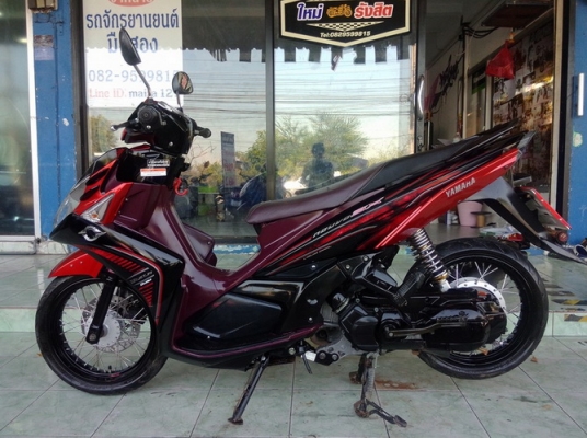 Nouvo SX สีแดง-ดำ รถปี55 หัวฉีดประหยัดน้ำมัน ราคาถูกๆครับ