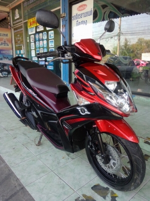 Nouvo SX สีแดง-ดำ รถปี55 หัวฉีดประหยัดน้ำมัน ราคาถูกๆครับ