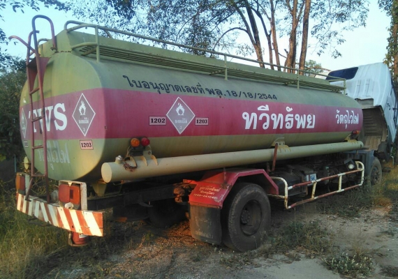 หกล้อ ฮีโน่ FC 4J145ปี41บรรทุกถังน้ำมัน 7,000ลิต อุปกรณ์ครบ สภาพดีสวยบางเดิมพร้อมใช้ (เหมาะเอาไปทำเป็นรถบรรทุกน้ำ) ทะเบียนพร้อมโอน