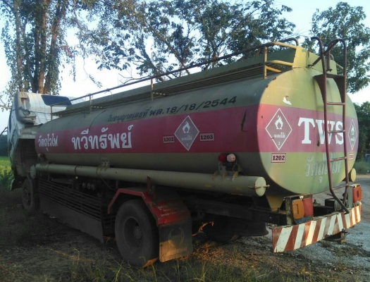 หกล้อ ฮีโน่ FC 4J145ปี41บรรทุกถังน้ำมัน 7,000ลิต อุปกรณ์ครบ สภาพดีสวยบางเดิมพร้อมใช้ (เหมาะเอาไปทำเป็นรถบรรทุกน้ำ) ทะเบียนพร้อมโอน