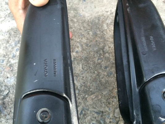 กระจกมองข้างไฟฟ้า toyota ปรับได้ พับได้ ใส่ AE 100-112 altis สภาพสวย  ราคา 2900 โทร.087-9864554 พี่ธง