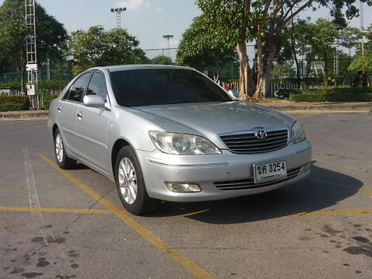 รถบ้าน Toyoto camry 2003 2.4 Q abs airbag 4ลูก เบาะนั่งปรับไฟฟ้า สภาพสวยมากพร้อมใช้