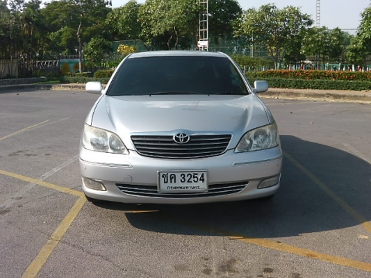รถบ้าน Toyoto camry 2003 2.4 Q abs airbag 4ลูก เบาะนั่งปรับไฟฟ้า สภาพสวยมากพร้อมใช้