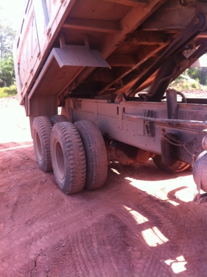 ขายรถบรรทุก 6 ล้อดัมพ์ ISUZU ROCKY 210 แรงม้าเกียร์ฟูลเลอร์ ราคา 680000