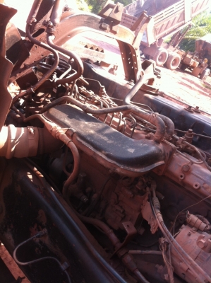 ขายรถบรรทุก 6 ล้อดัมพ์ ISUZU ROCKY 210 แรงม้าเกียร์ฟูลเลอร์ ราคา 680000