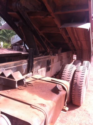 ขายรถบรรทุก 6 ล้อดัมพ์ ISUZU ROCKY 210 แรงม้าเกียร์ฟูลเลอร์ ราคา 680000