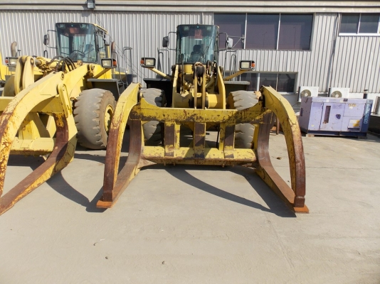 มาถึงใหม่อีกแล้ว รถตักแบบงาคีบ KOMATSU WA400-3E